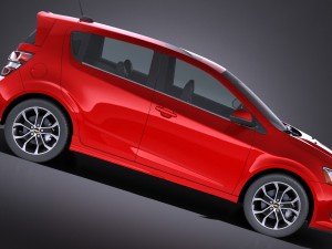 Chevrolet Sonic 2017 Modèle 3D