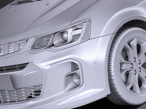 Chevrolet Sonic 2017 3D Model