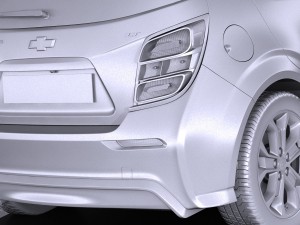 Chevrolet Sonic 2017 Modèle 3D
