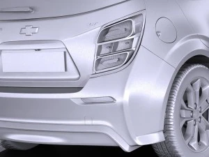 Chevrolet Sonic 2017 3D Model