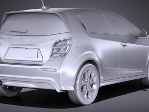 Chevrolet Sonic 2017 Modèle 3D