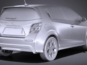 Chevrolet Sonic 2017 3D Model