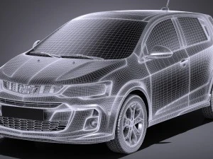 Chevrolet Sonic 2017 3D Model