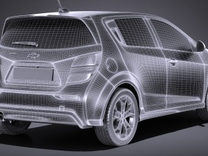 Chevrolet Sonic 2017 Modèle 3D