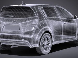 Chevrolet Sonic 2017 3D Model