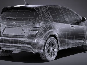 Chevrolet Sonic 2017 3D Model