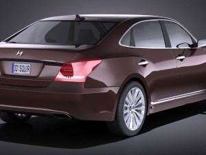 Hyundai Equus 2016 vray 3D Modell