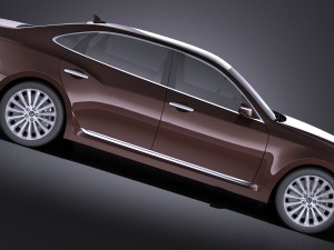 Hyundai Equus 2016 vray 3D Modell