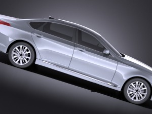 Hyundai Genesis 2016 vray 3D Модель