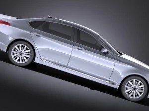 Hyundai Genesis 2016 vray 3D Model