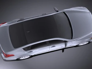 Hyundai Genesis 2016 vray 3D Model