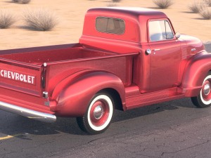 Chevrolet Pickup 1950 desertstudio 3Dモデル