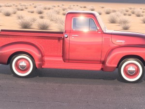 Chevrolet Pickup 1950 desertstudio 3Dモデル