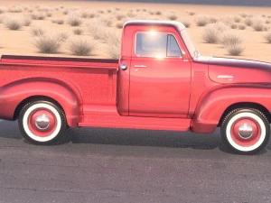 Chevrolet Pickup 1950 desertstudio 3D Model