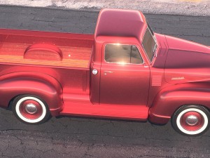 Chevrolet Pickup 1950 desertstudio 3Dモデル