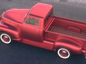 Chevrolet Pickup 1950 desertstudio 3Dモデル