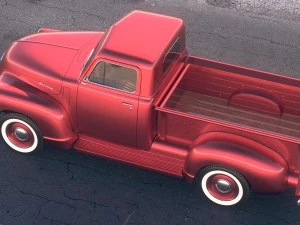 Chevrolet Pickup 1950 desertstudio 3D Model