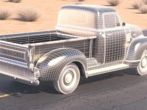 Chevrolet Pickup 1950 desertstudio 3D Model