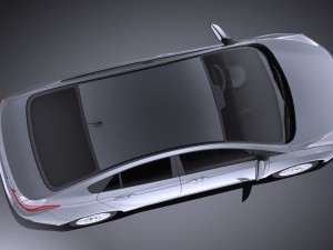 Hyundai HB20S 2015 vray Modèle 3D