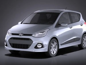 Versi Hyundai i10 2016 Model 3D