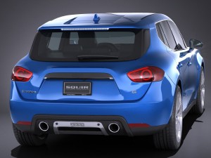 Generic SUV 2017 3D Model