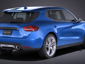 Generic SUV 2017 3D Model