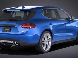 Generic SUV 2017 3D Model