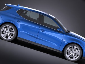 Generic SUV 2017 3D Model