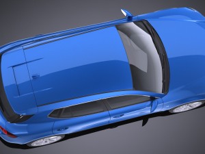 Generic SUV 2017 3D Model