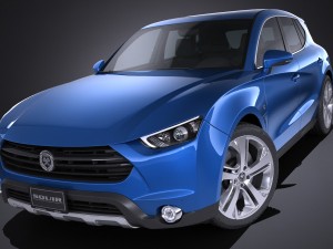 Generic SUV 2017 3D Model