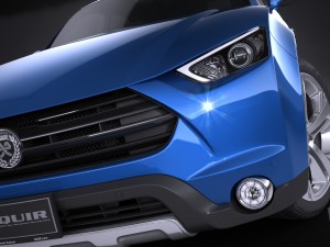 Generic SUV 2017 3D Model