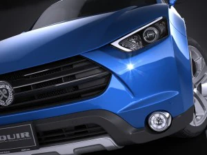 Generic SUV 2017 3D Model