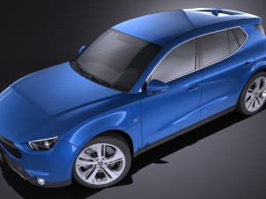 Generic SUV 2017 3D Model