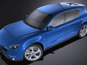 Generic SUV 2017 3D Model