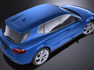 Generic SUV 2017 3D Model