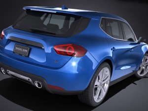 Generic SUV 2017 3D Model