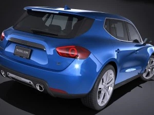 Generic SUV 2017 3D Model