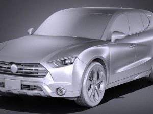 Generic SUV 2017 3D Model