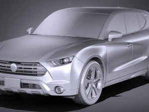 Generic SUV 2017 3D Model