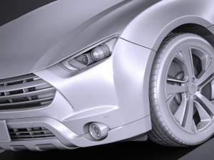 Generic SUV 2017 3D Model