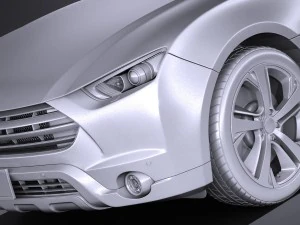 Generic SUV 2017 3D Model