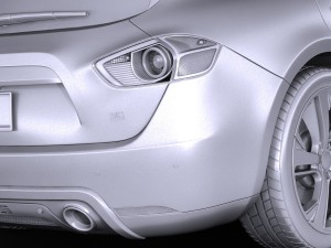Generic SUV 2017 3D Model