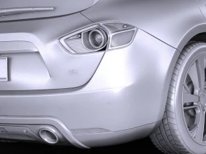 Generic SUV 2017 3D Model