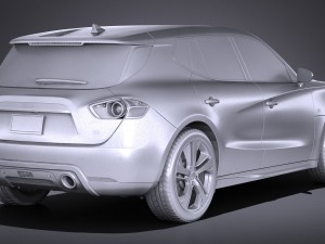 Generic SUV 2017 3D Model
