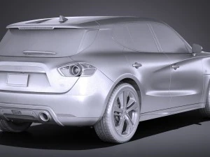 Generic SUV 2017 3D Model
