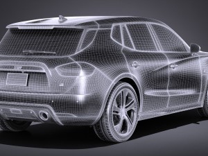 Generic SUV 2017 3D Model