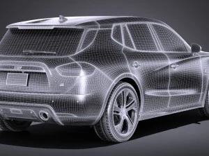 Generic SUV 2017 3D Model
