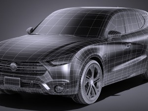 Generic SUV 2017 3D Model