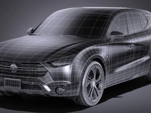 Generic SUV 2017 3D Model