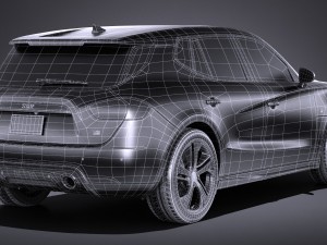 Generic SUV 2017 3D Model